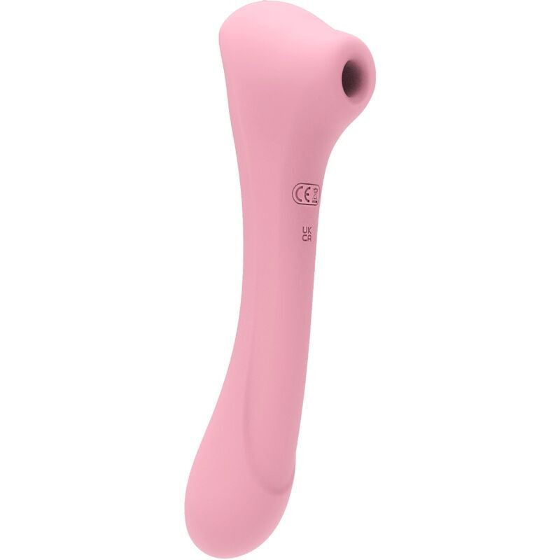 FEMINTIMATE - DAISY MASSAGER À ASPIRATION ET VIBRATEUR ROSE