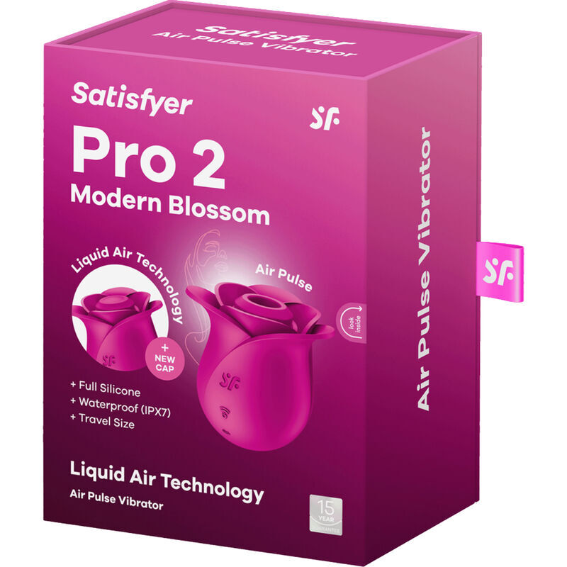 Satisfyer – Air Pulse Vibrateur Fleur Moderne PRO 2