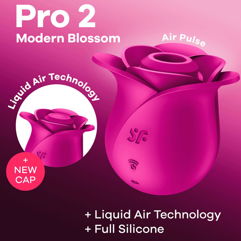 Satisfyer – Air Pulse Vibrateur Fleur Moderne PRO 2