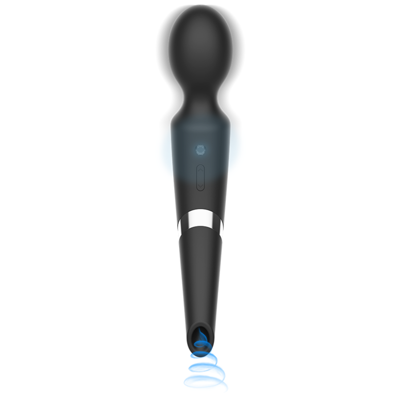 Black&Silver – Beck Wand et Stimulateur à Aspiration 2 en 1