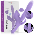 INTENSE - BILLIE VIBRATEUR À ASPIRATION RECHARGEABLE MULTIFONCTIONNEL AVEC BOUTON POUSSOIR VIOLET