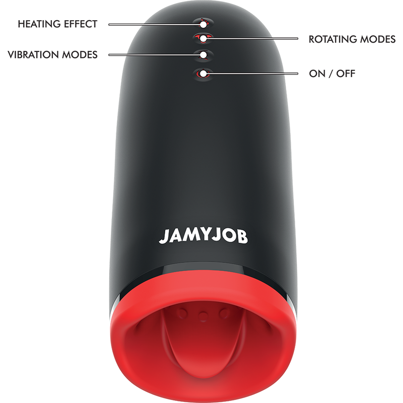 Jamyjob – Spin-X Masturbateur Rotatif et Chauffant