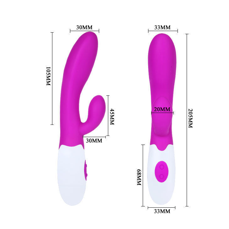 Pretty Love – Flirtation Vibrateur Alvis Avec Stimulateur De Clitoris