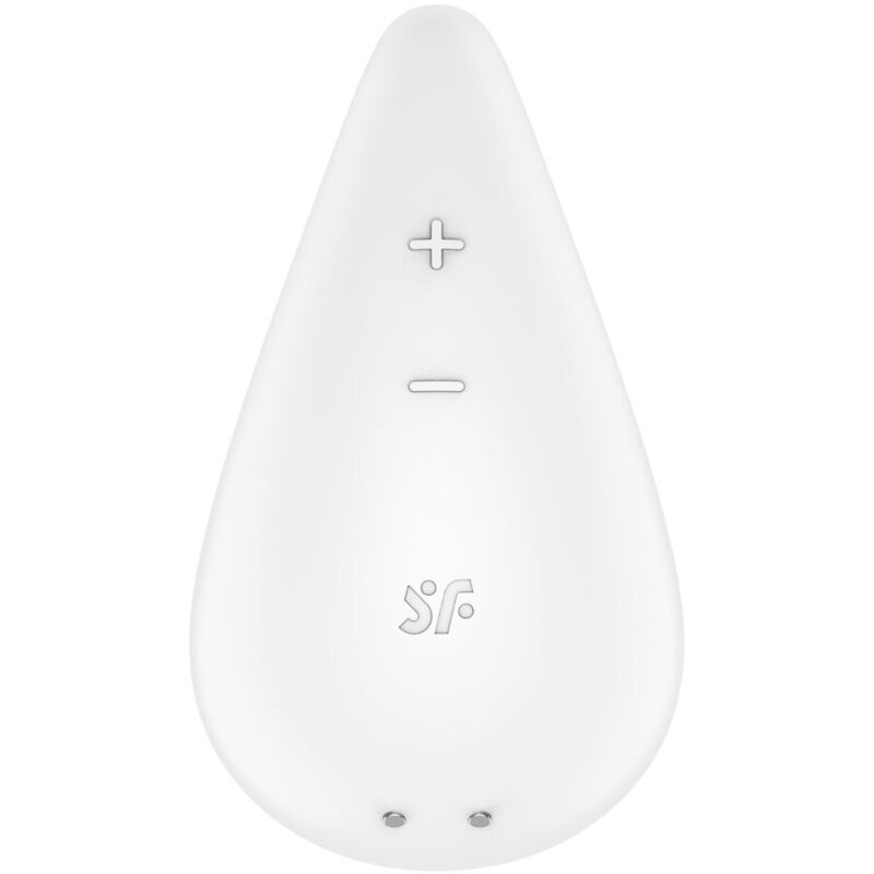 Satisfyer – Vibromasseur Dew Drop Lay-On Blanc