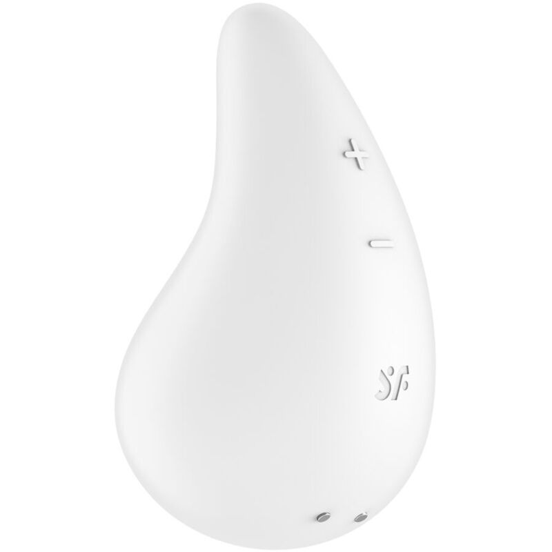 Satisfyer – Vibromasseur Dew Drop Lay-On Blanc
