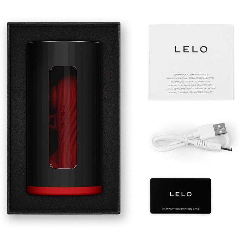Lelo – F1s V3 Masturbateur Connecté Rouge