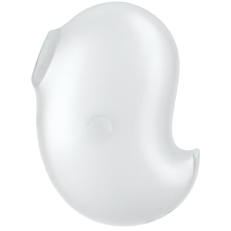 Satisfyer – Cutie Ghost Vibromasseur Lay-On Blanc