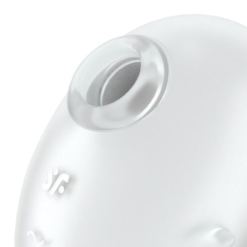 Satisfyer – Cutie Ghost Vibromasseur Lay-On Blanc