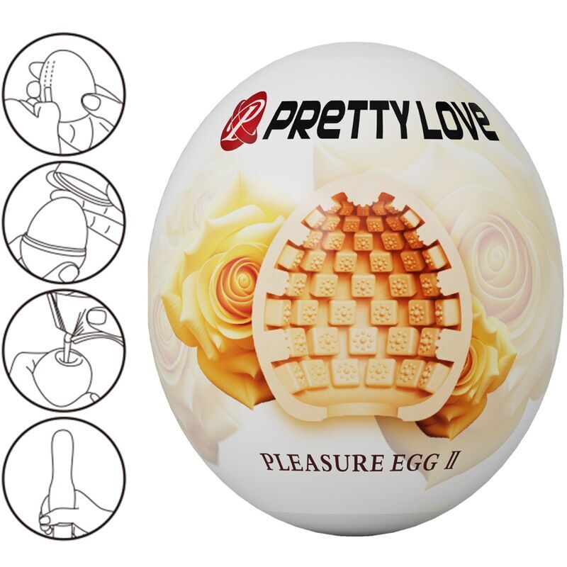 Pretty Love – Masturbateur œuf chair