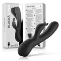 Black&Silver – Stimulateur De Lapin En Silicone Rechargeable Jamie Noir
