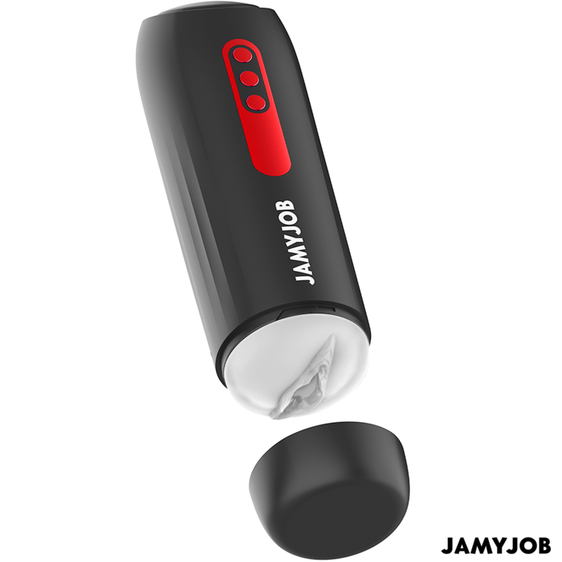 JAMYJOB - MASTURBATEUR VAGIN AUTOMATIQUE PHANTOM 5 MODES D''ASPIRATION ET DE POUSSE