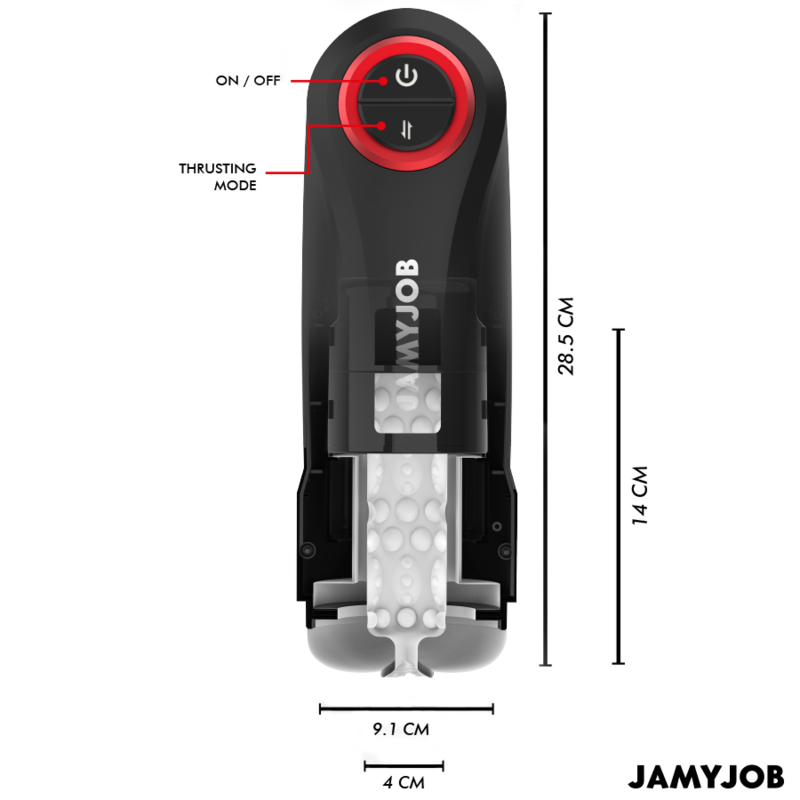 Jamyjob – Gravity Masturbateur Vagin Automatique 5 Modes