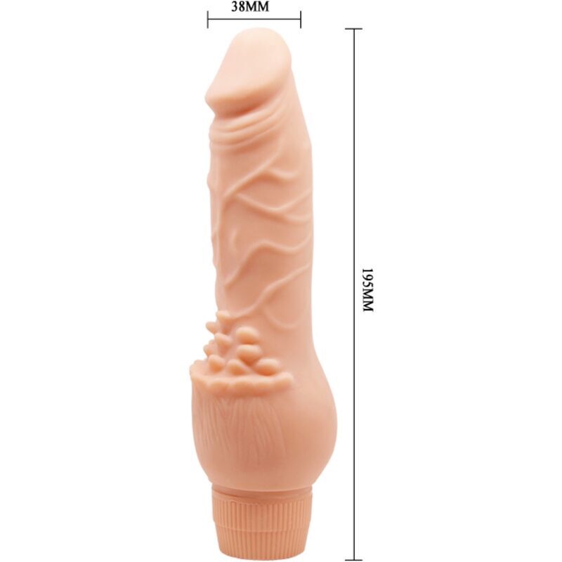 Baile – Vibromasseur Réaliste Barbara 19,5 cm Chair