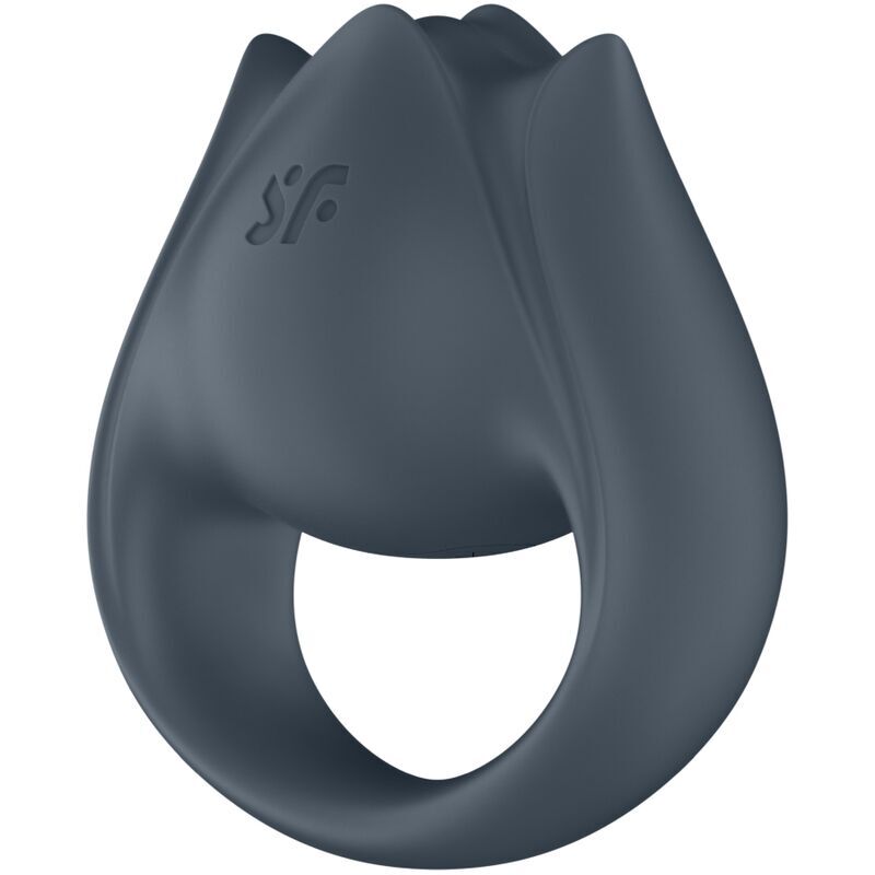 Satisfyer – Perfect Pair 2 Multivibrateur 2 En 1 Anneau Pénis Et Stimulateur De Doigts Gris