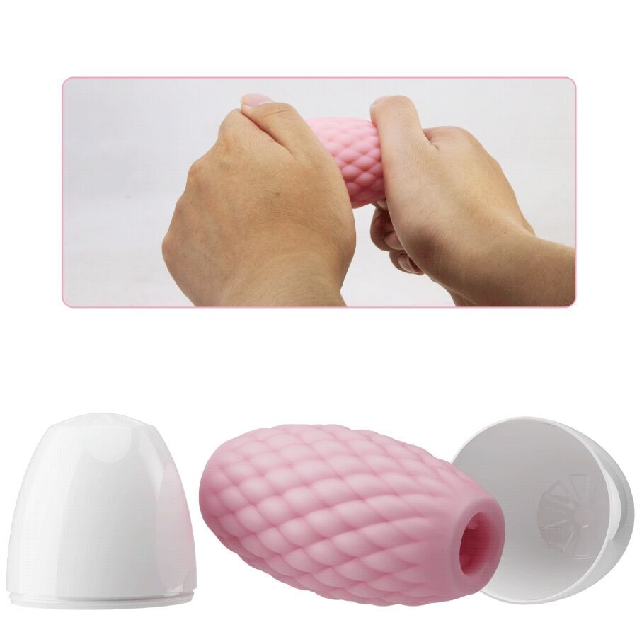 Pretty Love – Masturbateur Pour Homme En Silicone Athena Eros Rose