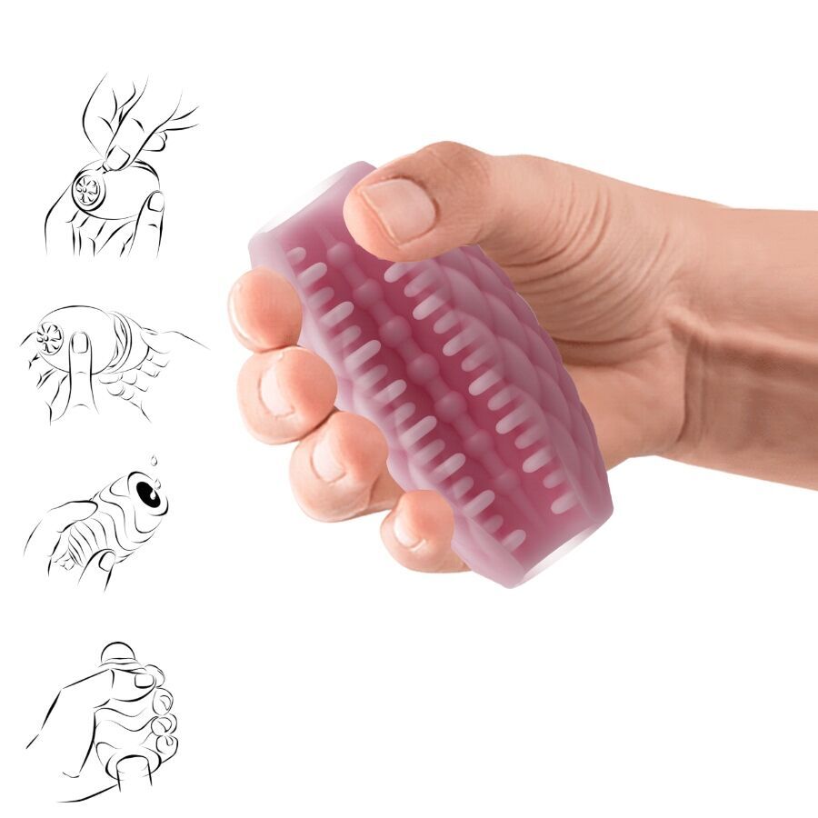 Pretty Love – Masturbateur Pour Homme En Silicone Athena Eros Rose