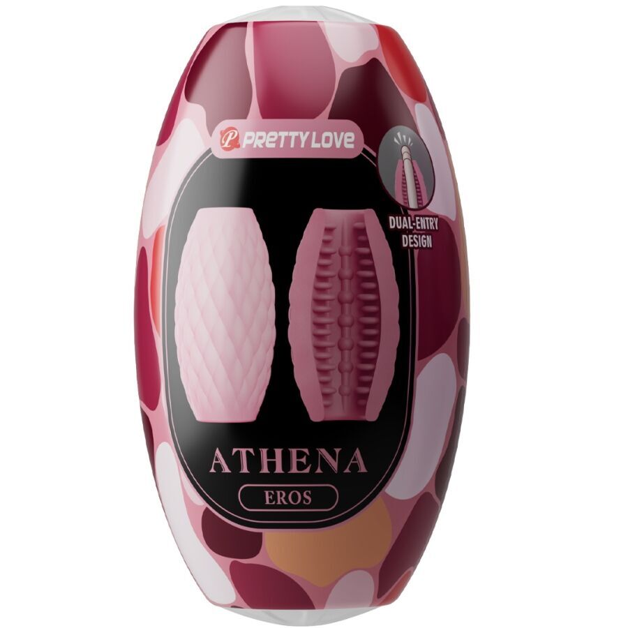 Pretty Love – Masturbateur Pour Homme En Silicone Athena Eros Rose