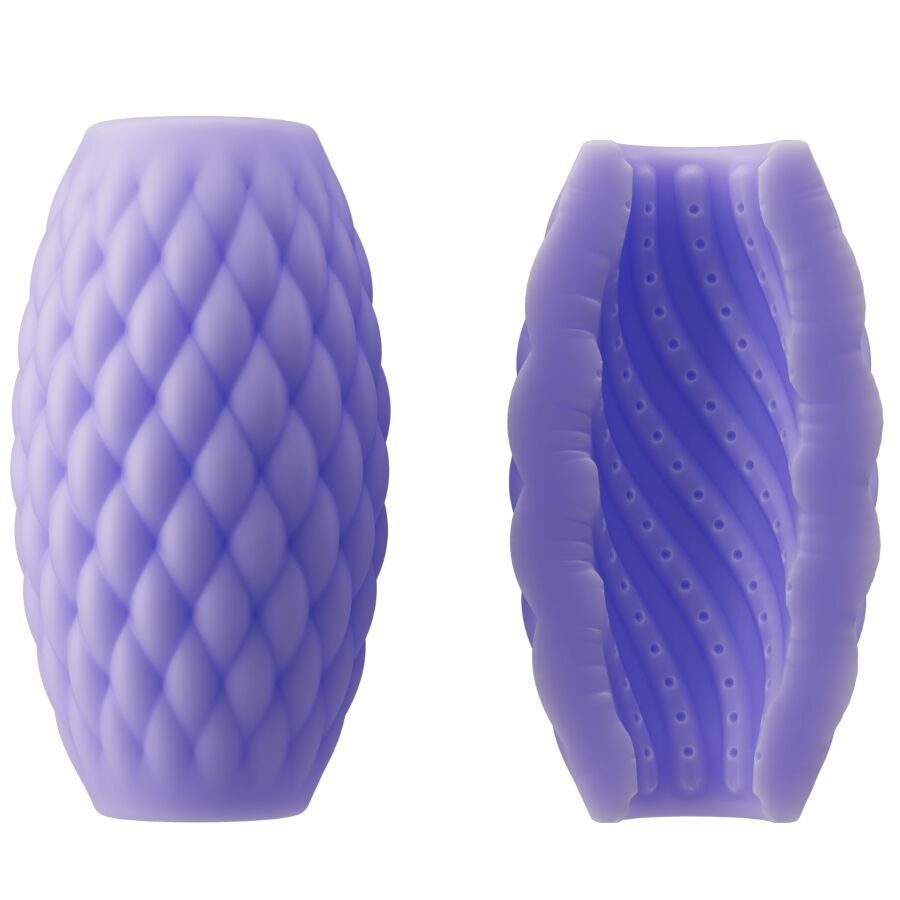 Pretty Love – Masturbateur Pour Homme En Silicone Athena Eros Violet