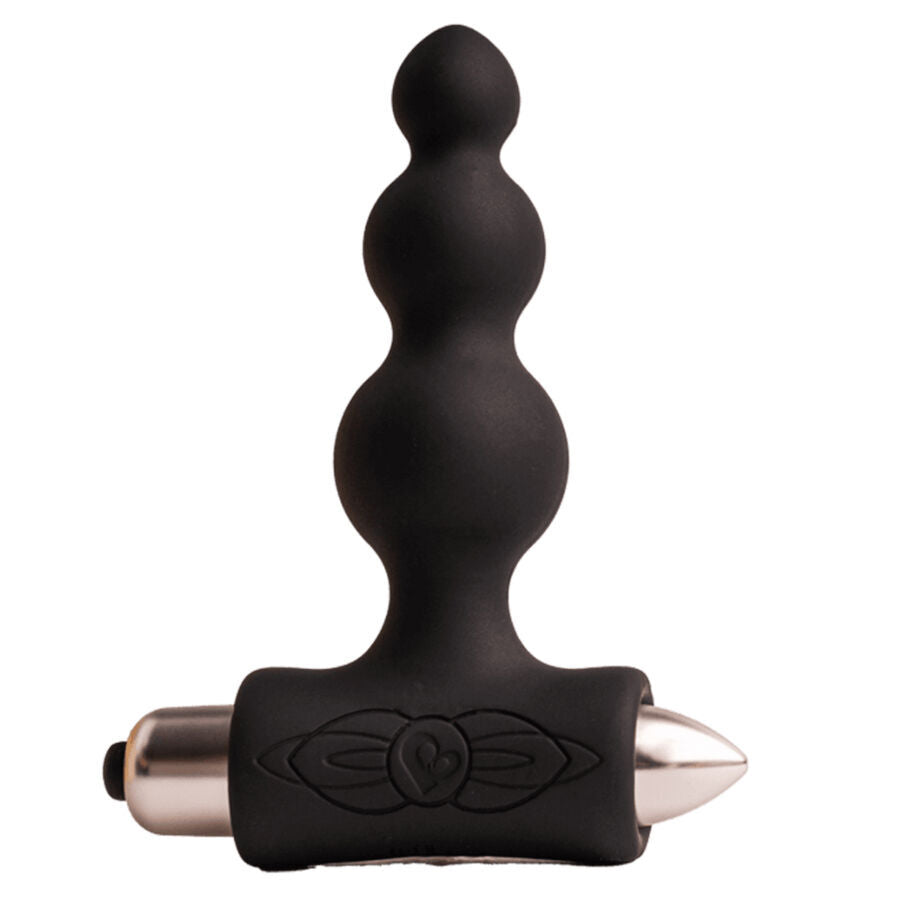 ROCKS-OFF - PETITE SENSATIONS BUBBLES ANAL PLUG VIBRATEUR NOIR