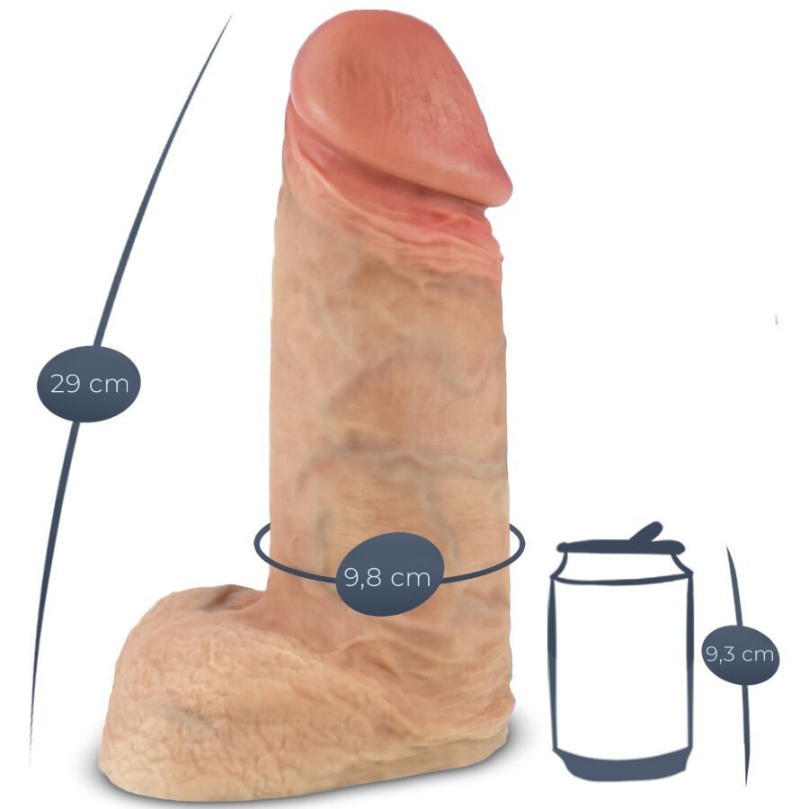 SilexD – Xtreme Pénis Réaliste Silicone 28 cm
