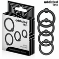 Addicted Toys – Lot D’anneaux En Silicone À Pression
