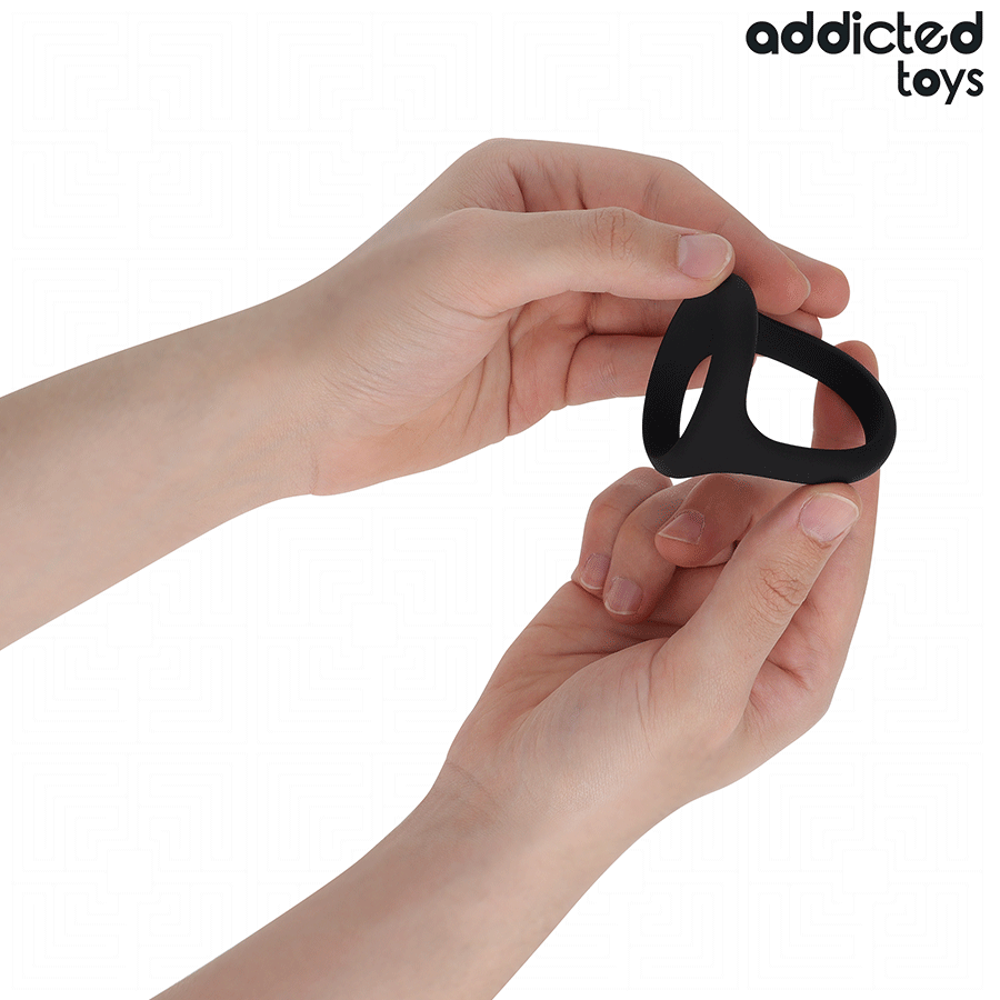 Addicted Toys – Anneau Pénis Triple Épais