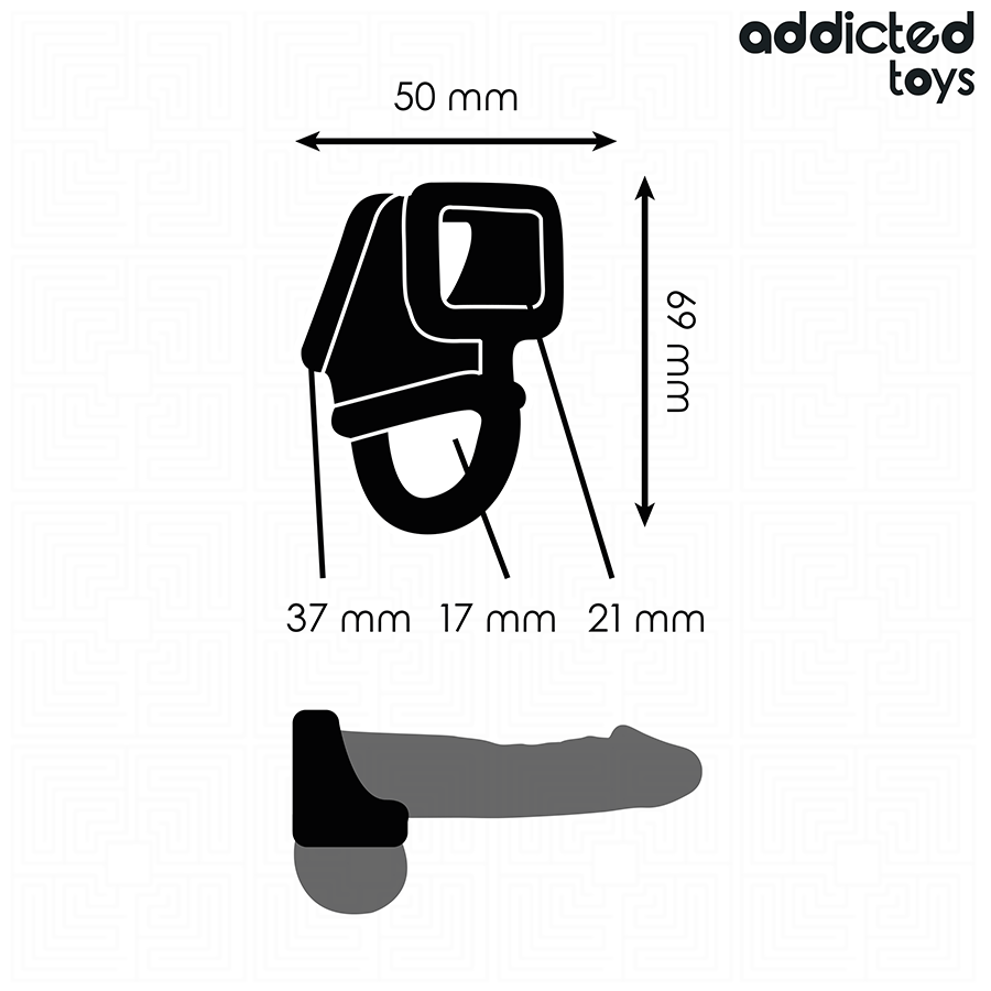 Addicted Toys – Anneau Pour Cage À Pénis