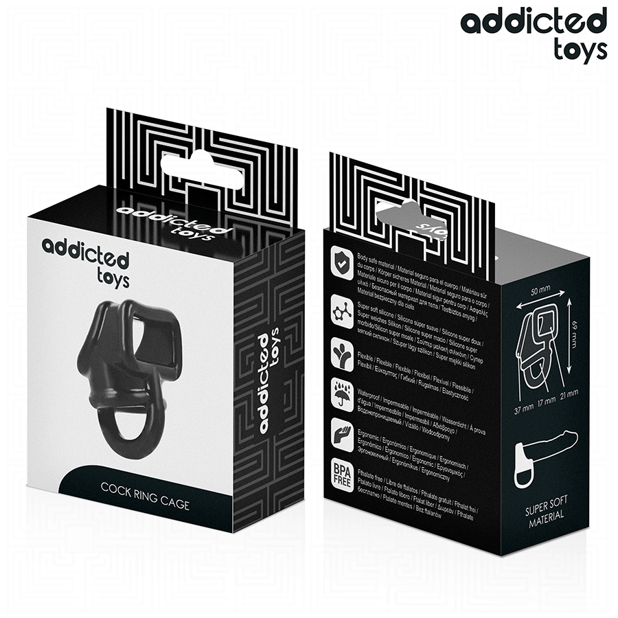 Addicted Toys – Anneau Pour Cage À Pénis