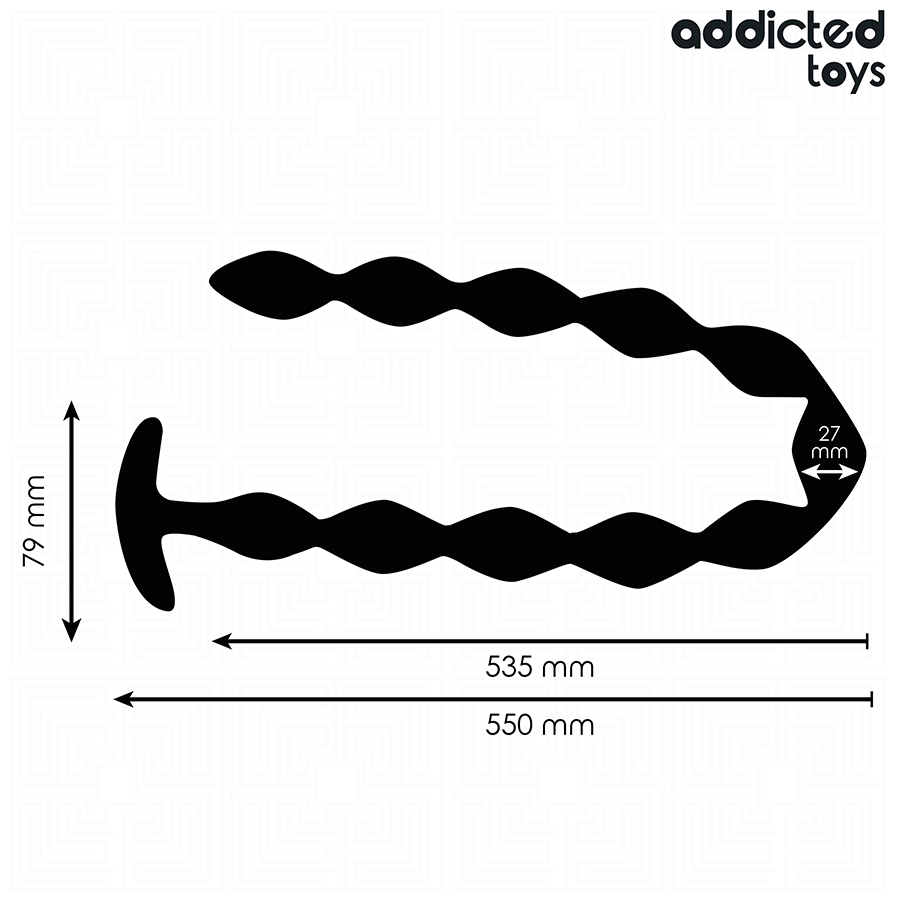 Addicted Toys – Plug Anal Extra Long