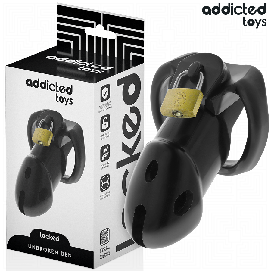 Addicted Toys – Cage de Chasteté Unbroken Den 9,8 cm