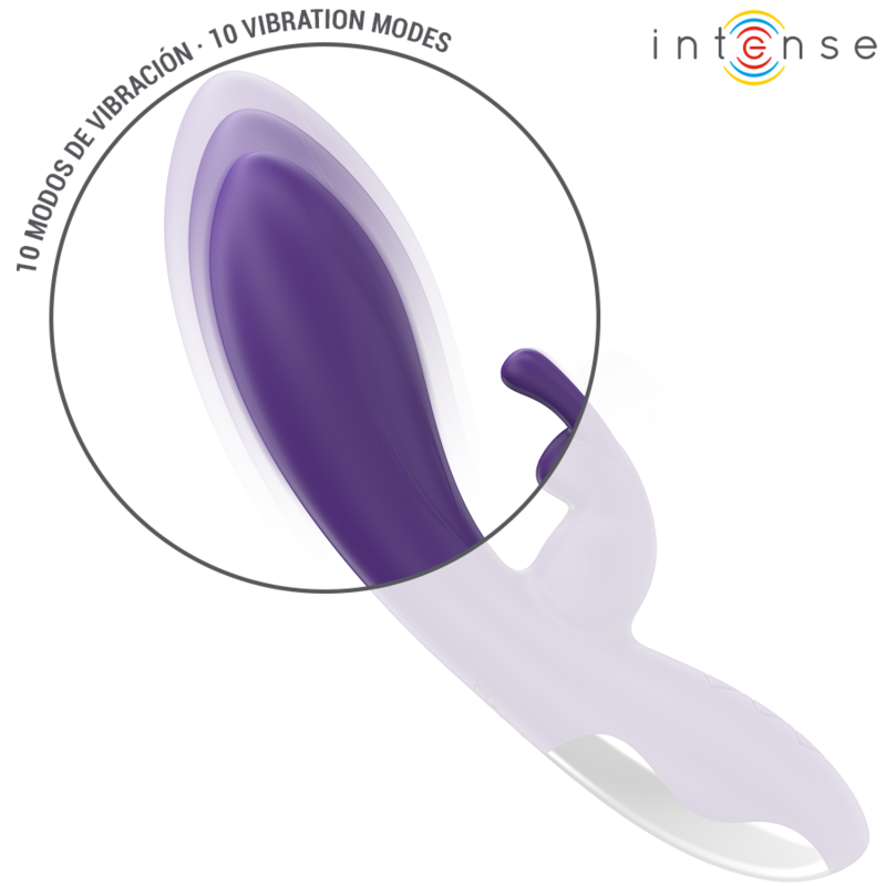 Intense – Randall Vibrateur Rabbit 10 Vibrations Violet