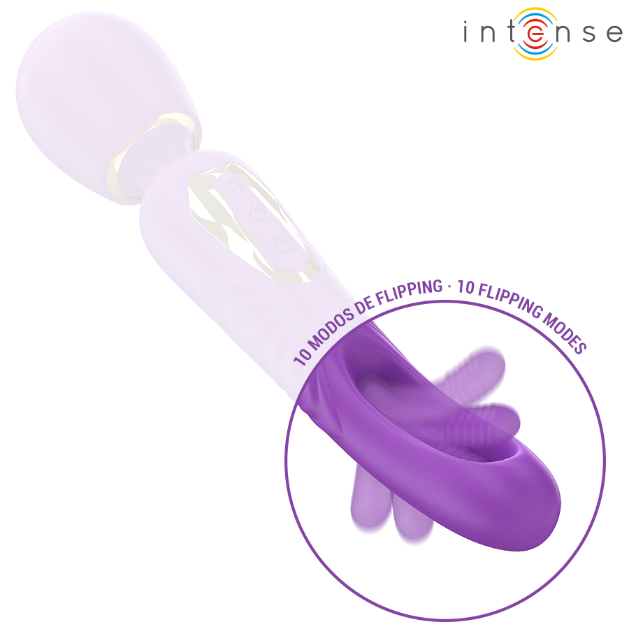 Intense – Baguette Vibrante Christy Avec Langue Qui Tourne