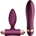 Climaximum – Kit Desire Vibromasseur Torsadé + Plug Anal