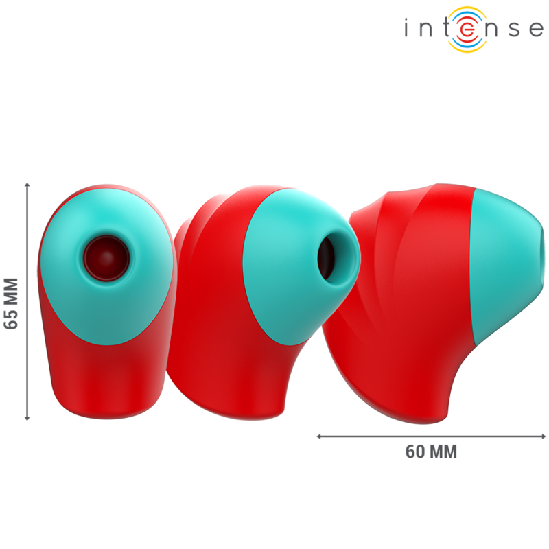 Intense – Donnie Stimulateur Clitoridien Rouge/vert
