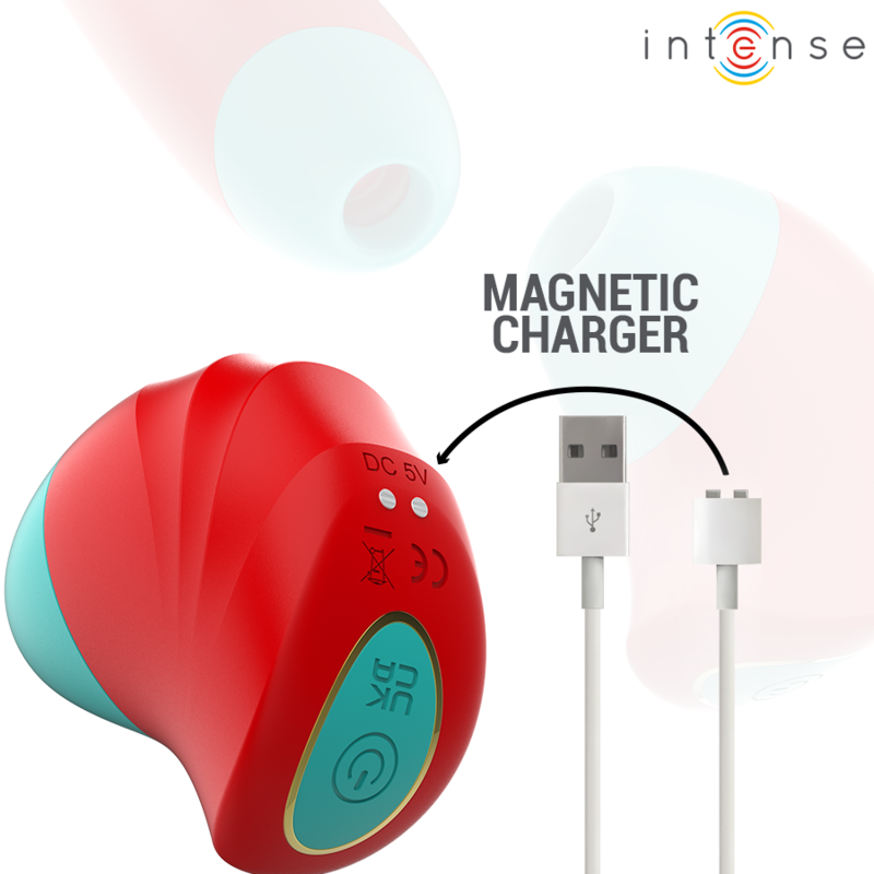 Intense – Donnie Stimulateur Clitoridien Rouge/vert