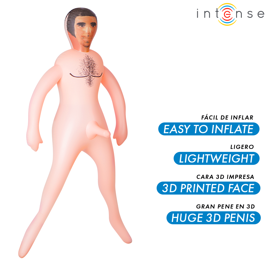 Intense – Anthony Poupée Gonflable Masculine Pénis 3D