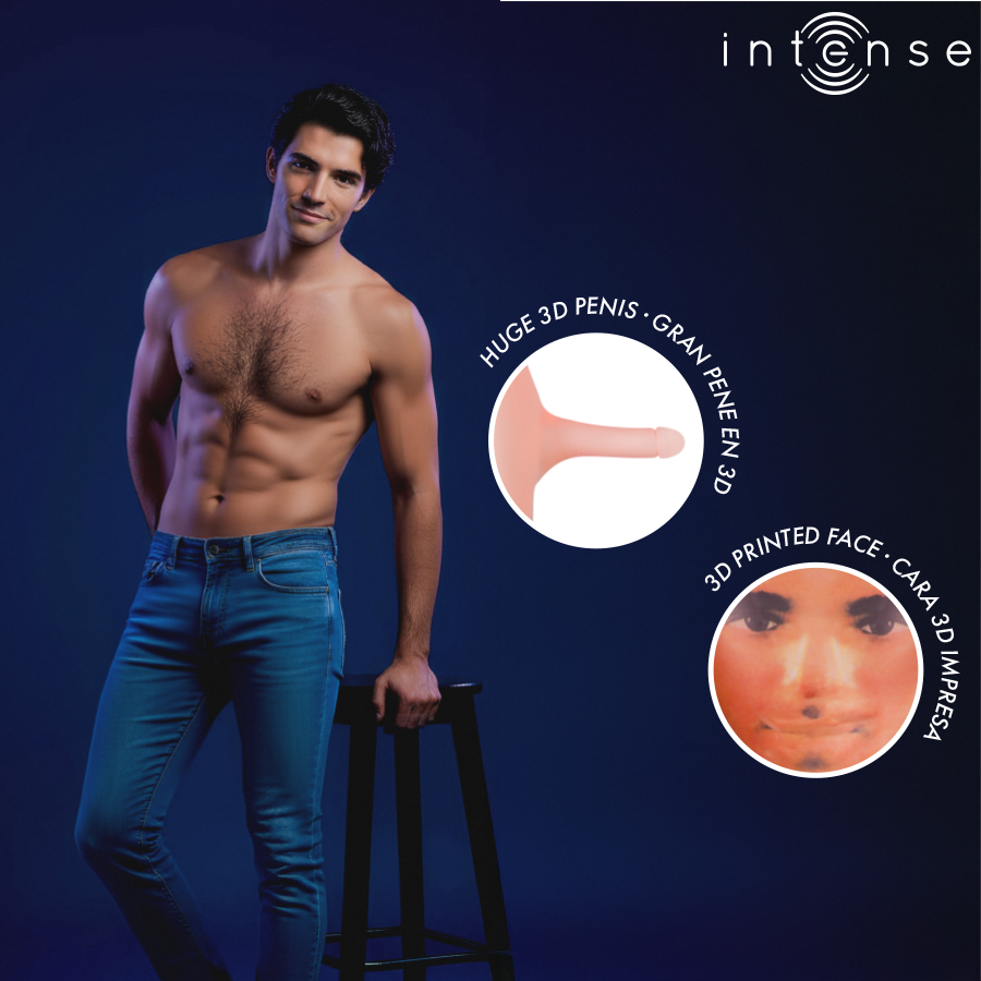 Intense – Anthony Poupée Gonflable Masculine Pénis 3D