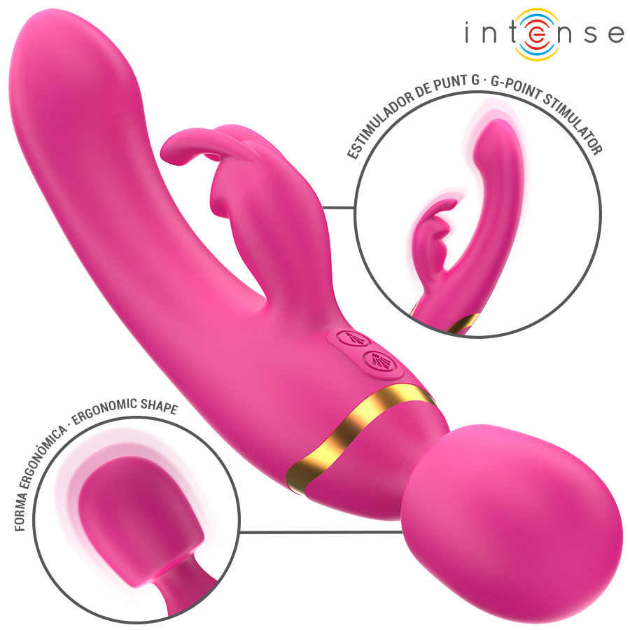 Intense – Vibrateur Double Winona Lapin Et Baguette