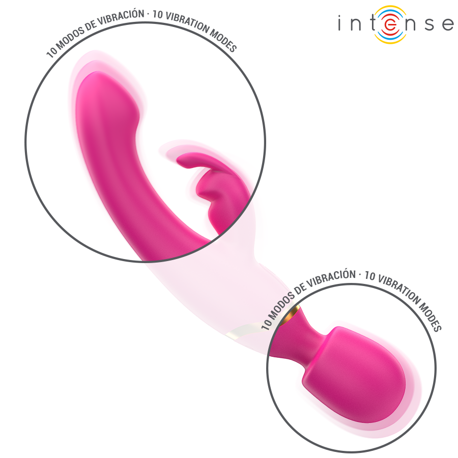 Intense – Vibrateur Double Winona Lapin Et Baguette