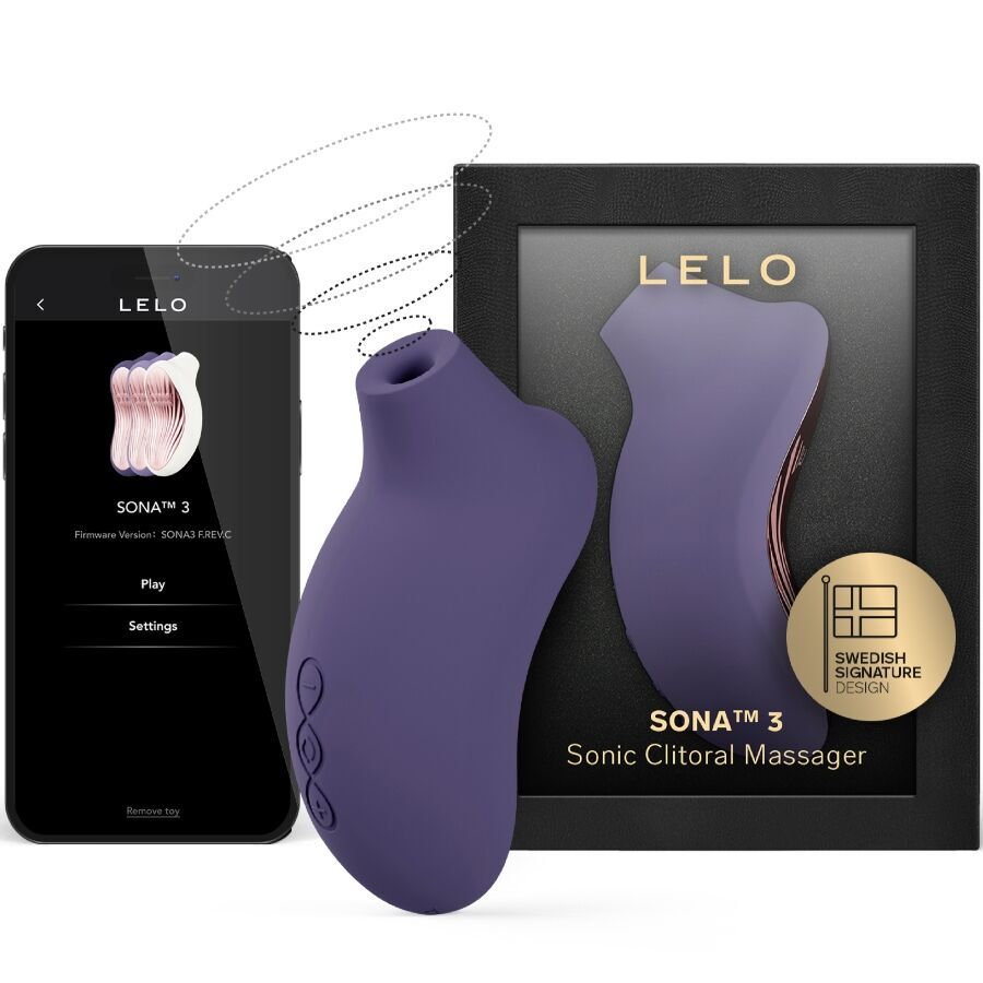 Lelo – Sona 3 Masseur Clitorial Sonique Cyber Violet