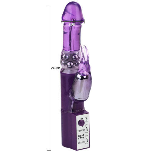 Baile – Hot Lady II Vibromasseur Rabbit Rotatif à Perles