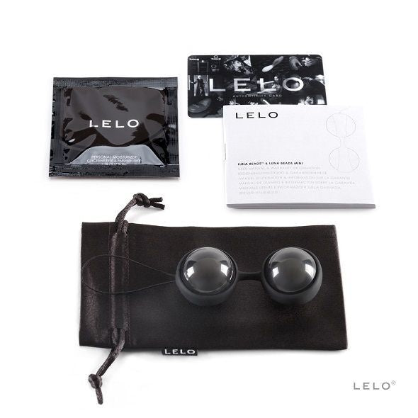 Lelo – Luna Beads Noir Balles de Kegel