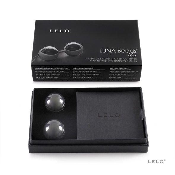 Lelo – Luna Beads Noir Balles de Kegel