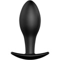 Pretty Love – Plug Anal Ancre En Silicone 8.5 CM Noir