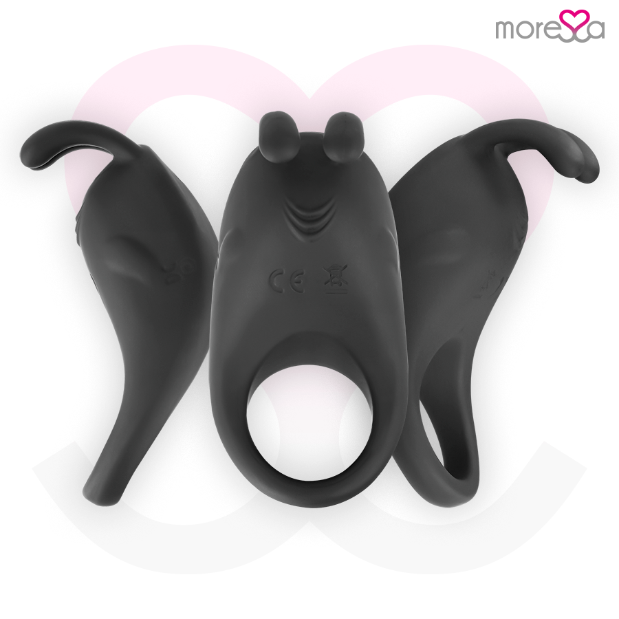 MORESSA - BRAD PREMIUM SILICONE RECHARGEABLE NOIR