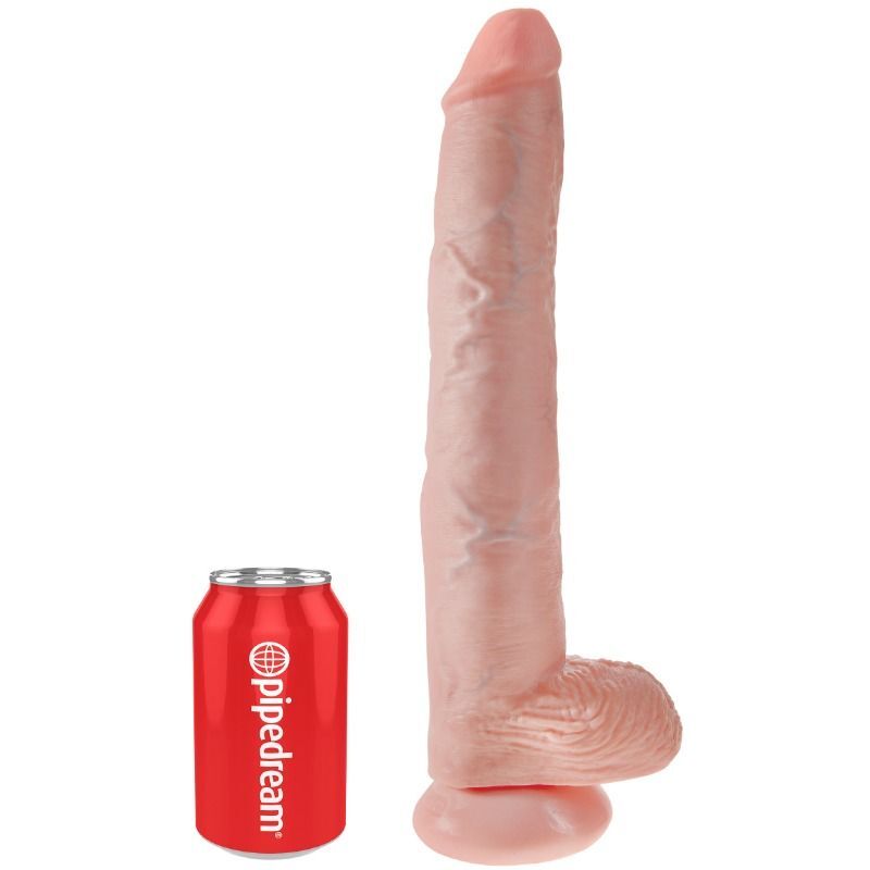 King Cock – Pénis Réaliste 35,6 cm Testicules Ventouse