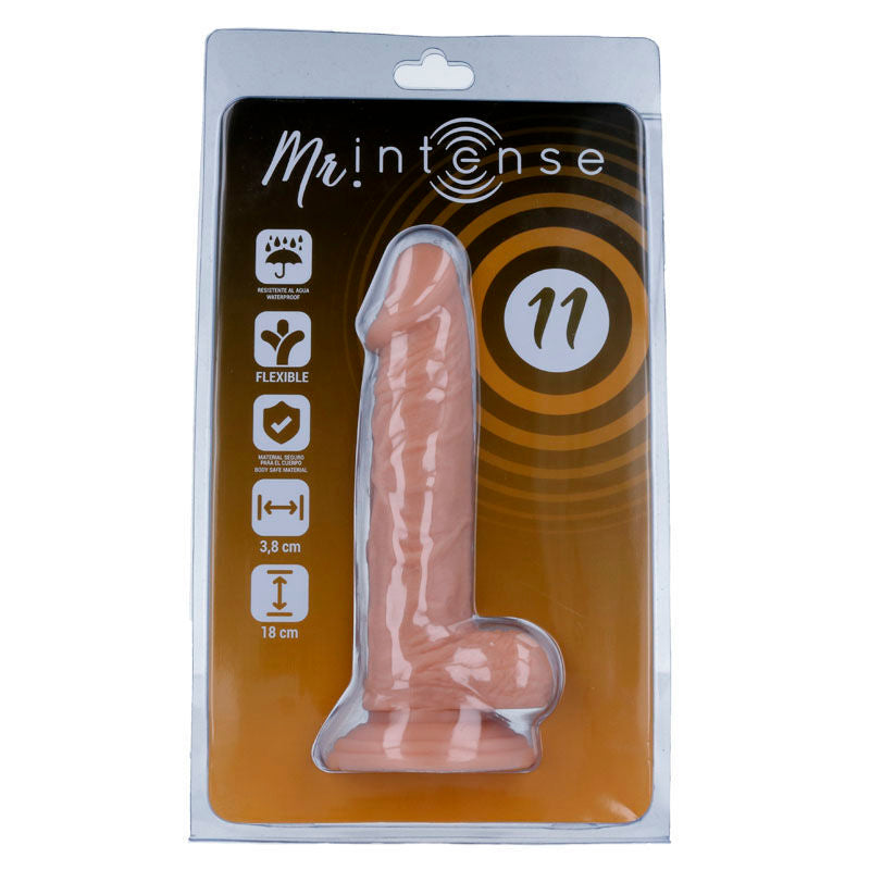 Mr Intense – 11 Pénis Réaliste 18 CM -o- 3.8 CM