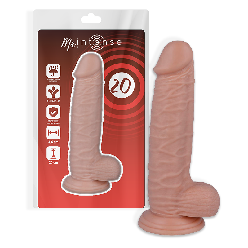 Mr Intense – 20 Pénis Réaliste 20 CM -o- 4.6 CM