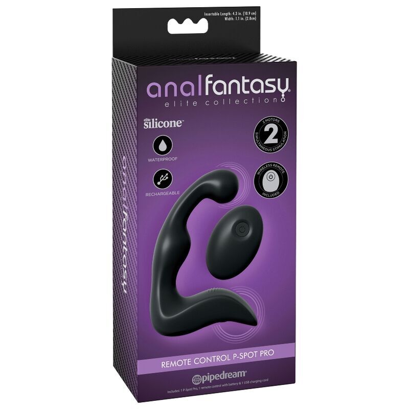 Anal Fantasy – P-Spot Pro Masseur de Prostate Télécommandé