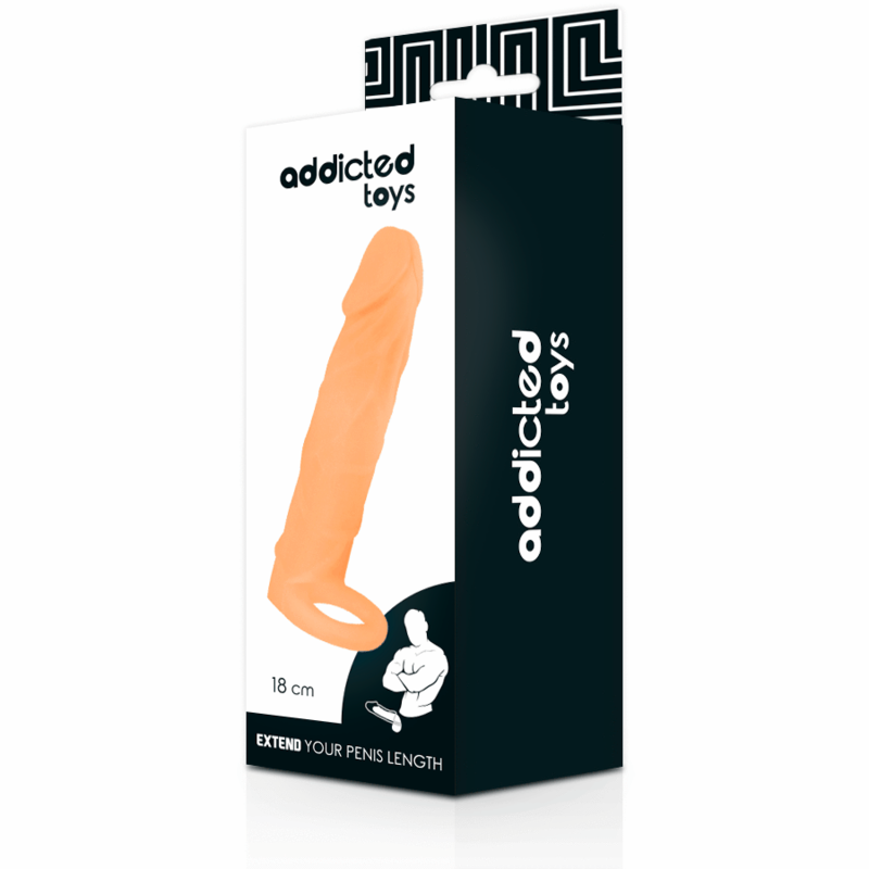 Addicted Toys – Gaine d’Extension de Pénis 18 cm